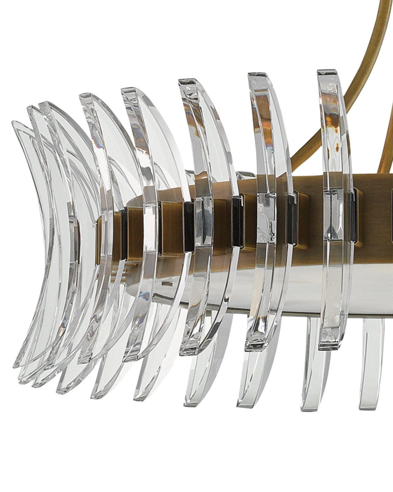 Coquette Brass Chandelier